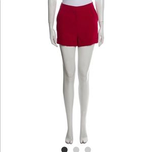 Cinq á sept mini shorts cherry new with tags